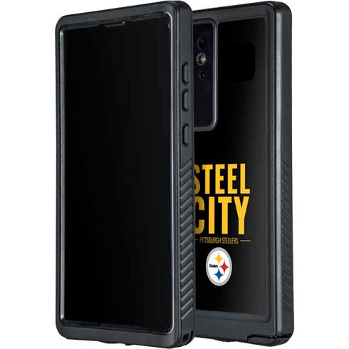 NFL Pittsburgh Steelers Team Motto Galaxy S24 Ultra Waterproof Case