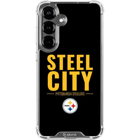 NFL Pittsburgh Steelers Team Motto Galaxy S26 Clear Case