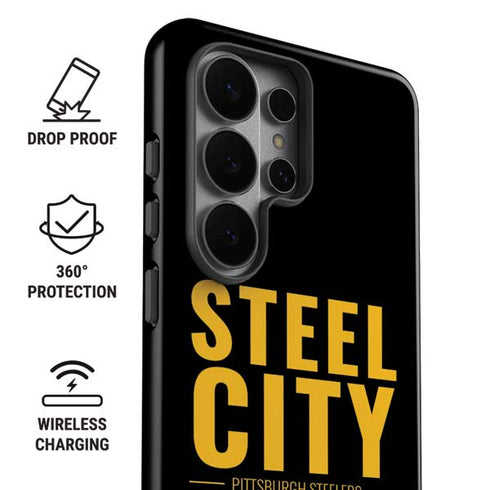 NFL Pittsburgh Steelers Team Motto Galaxy S26 Ultra Impact Case