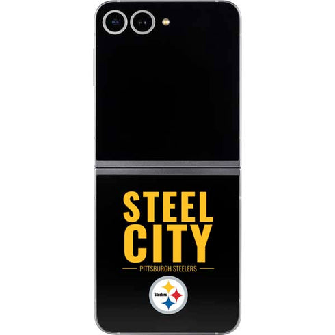 NFL Pittsburgh Steelers Team Motto Galaxy Z Flip6 Skin