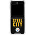 NFL Pittsburgh Steelers Team Motto Galaxy Z Flip6 Clear Case