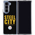 NFL Pittsburgh Steelers Team Motto Galaxy Z Fold5 5G Clear Case