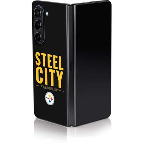 NFL Pittsburgh Steelers Team Motto Galaxy Z Fold5 5G Skin