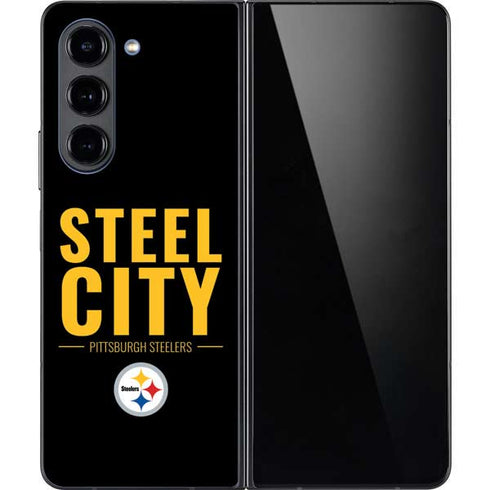 NFL Pittsburgh Steelers Team Motto Galaxy Z Fold5 5G Skin