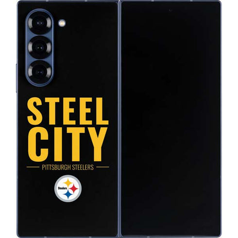 NFL Pittsburgh Steelers Team Motto Galaxy Z Fold6 Skin