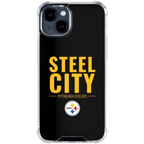 NFL Pittsburgh Steelers Team Motto iPhone 15 Clear Case