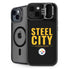 NFL Pittsburgh Steelers Team Motto iPhone 15 Plus Kickstand Case
