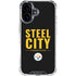 NFL Pittsburgh Steelers Team Motto iPhone 16 Clear Case