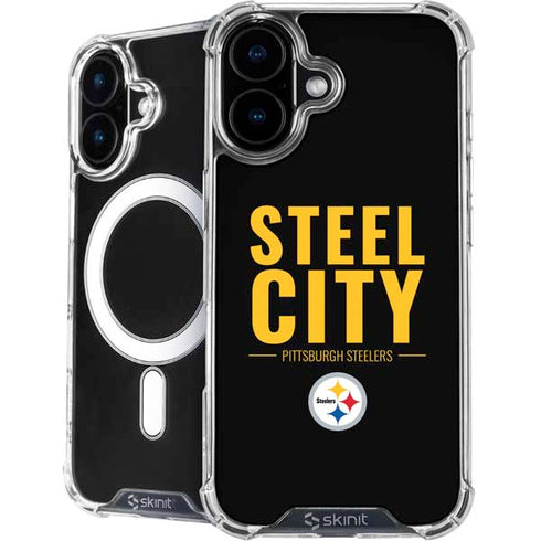 NFL Pittsburgh Steelers Team Motto iPhone 16 MagSafe Case
