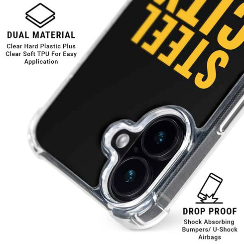 NFL Pittsburgh Steelers Team Motto iPhone 16 MagSafe Case