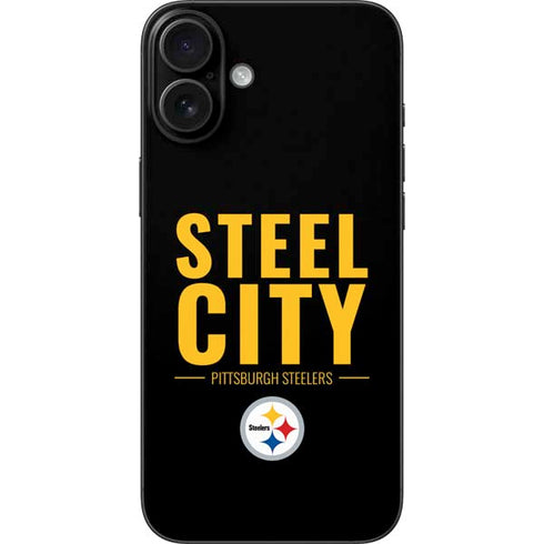NFL Pittsburgh Steelers Team Motto iPhone 16 Plus Skin