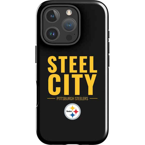 NFL Pittsburgh Steelers Team Motto iPhone 16 Pro Max Impact Case