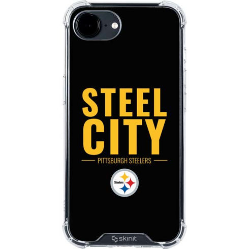 NFL Pittsburgh Steelers Team Motto iPhone 16e Clear Case