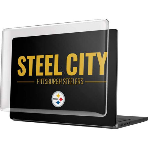 NFL Pittsburgh Steelers Team Motto MacBook Pro 14in (2021-24) Case plus Skin