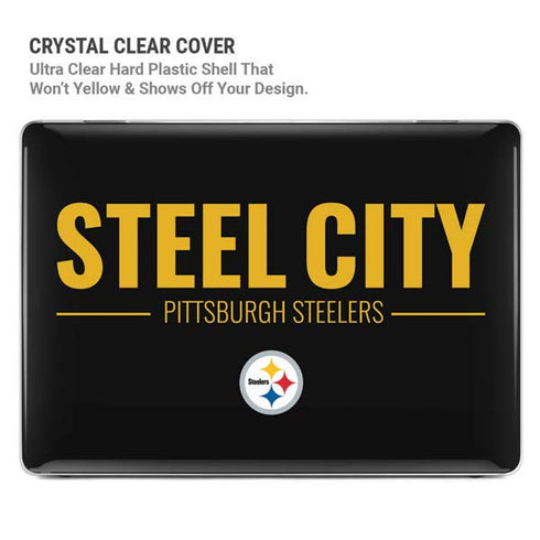 NFL Pittsburgh Steelers Team Motto MacBook Pro 14in (2021-24) Case plus Skin