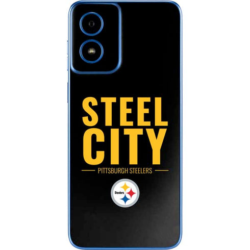 NFL Pittsburgh Steelers Team Motto Moto G Play 4G (2024) Skin