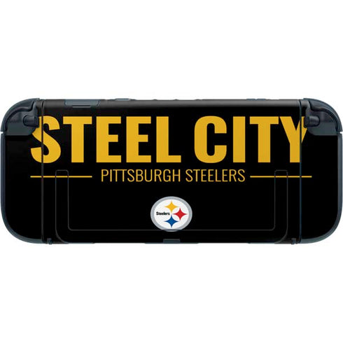 NFL Pittsburgh Steelers Team Motto Nintendo Switch 2 (2025) with Joy-Con Skin