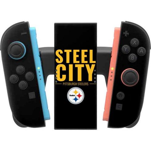 NFL Pittsburgh Steelers Team Motto Nintendo Switch 2 (2025) Joy-Con Controller Skin