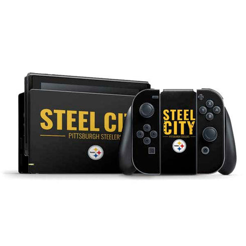 NFL Pittsburgh Steelers Team Motto Nintendo Skins