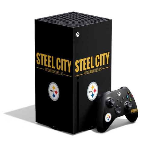 NFL Pittsburgh Steelers Team Motto XBox Series X Digital Edition Bundle Skin