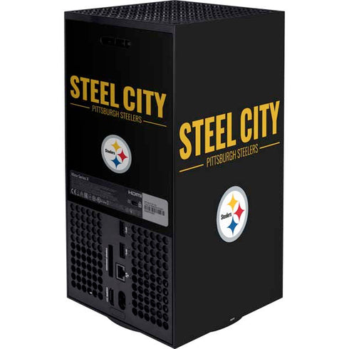 NFL Pittsburgh Steelers Team Motto XBox Series X Digital Edition Bundle Skin