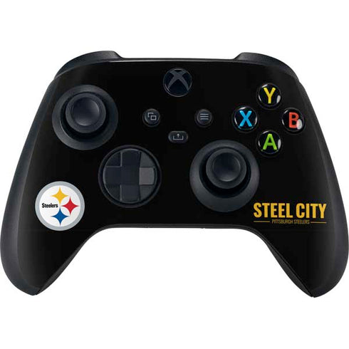 NFL Pittsburgh Steelers Team Motto XBox Series X Digital Edition Bundle Skin