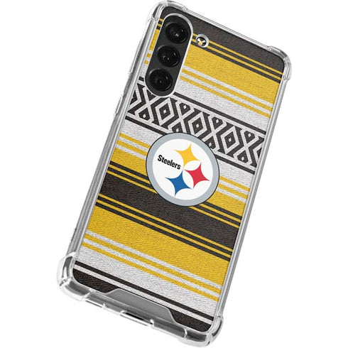 NFL Pittsburgh Steelers Trailblazer Galaxy S24 FE Clear Case