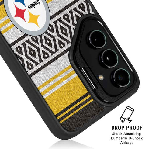 NFL Pittsburgh Steelers Trailblazer Galaxy S24 FE Kickstand Case