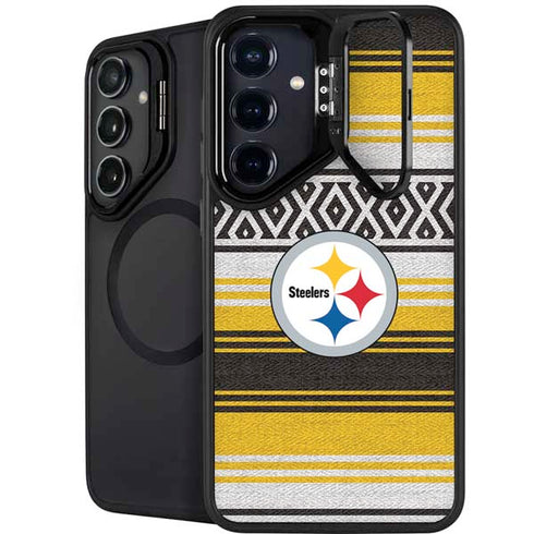 NFL Pittsburgh Steelers Trailblazer Galaxy S25 Plus Kickstand Case