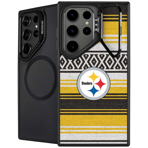 NFL Pittsburgh Steelers Trailblazer Galaxy S25 Ultra Kickstand Case