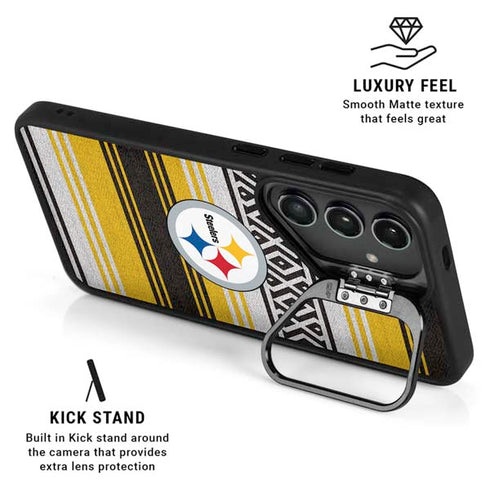 NFL Pittsburgh Steelers Trailblazer Galaxy S25 Ultra Kickstand Case