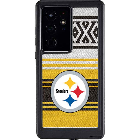NFL Pittsburgh Steelers Trailblazer Galaxy S24 Ultra Waterproof Case