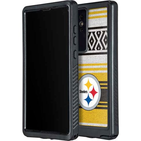 NFL Pittsburgh Steelers Trailblazer Galaxy S24 Ultra Waterproof Case