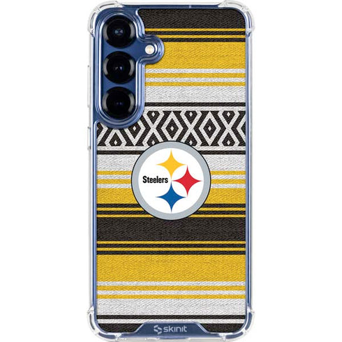 NFL Pittsburgh Steelers Trailblazer Galaxy S25 Clear Case