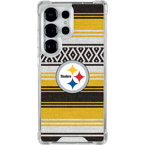 NFL Pittsburgh Steelers Trailblazer Galaxy S25 Ultra Clear Case