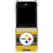 NFL Pittsburgh Steelers Trailblazer Galaxy Z Flip6 Clear Case