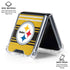 NFL Pittsburgh Steelers Trailblazer Galaxy Z Flip6 Clear Case