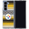 NFL Pittsburgh Steelers Trailblazer Galaxy Z Fold5 5G Clear Case