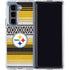 NFL Pittsburgh Steelers Trailblazer Galaxy Z Fold5 5G Clear Case