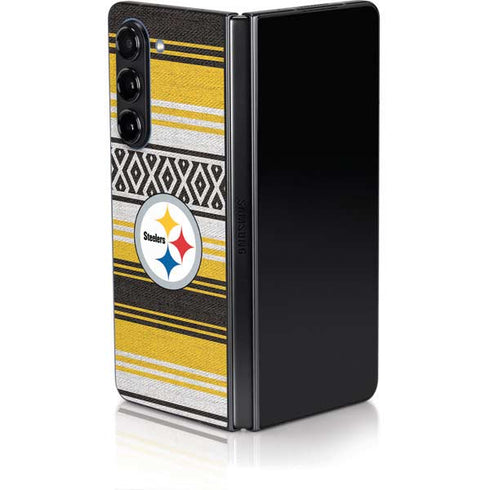 NFL Pittsburgh Steelers Trailblazer Galaxy Z Fold5 5G Skin