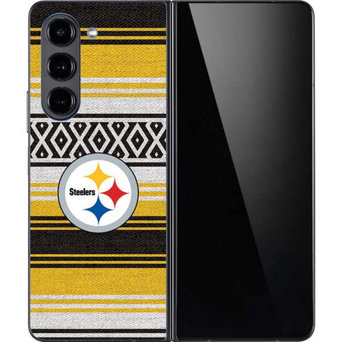 NFL Pittsburgh Steelers Trailblazer Galaxy Z Fold5 5G Skin