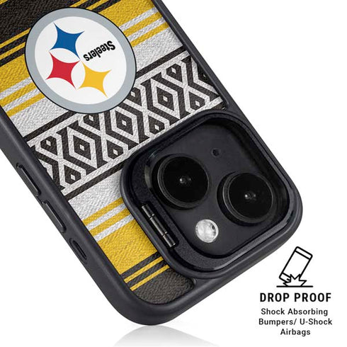 NFL Pittsburgh Steelers Trailblazer iPhone 13 Kickstand Case