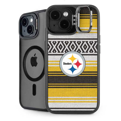 NFL Pittsburgh Steelers Trailblazer iPhone 14 Plus Kickstand Case