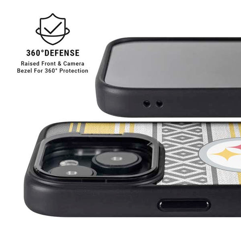 NFL Pittsburgh Steelers Trailblazer iPhone 14 Plus Kickstand Case