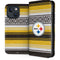 NFL Pittsburgh Steelers Trailblazer iPhone 15 Folio Case