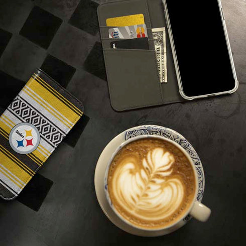 NFL Pittsburgh Steelers Trailblazer iPhone 15 Pro Max Folio Case