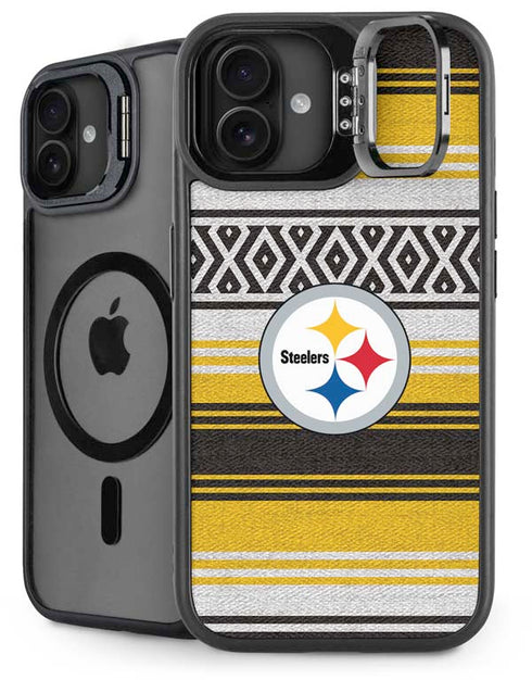 NFL Pittsburgh Steelers Trailblazer iPhone 16 Plus Kickstand Case