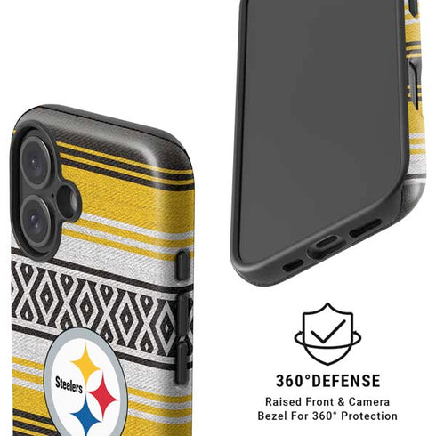 NFL Pittsburgh Steelers Trailblazer iPhone 16 Plus Magsafe Impact Case