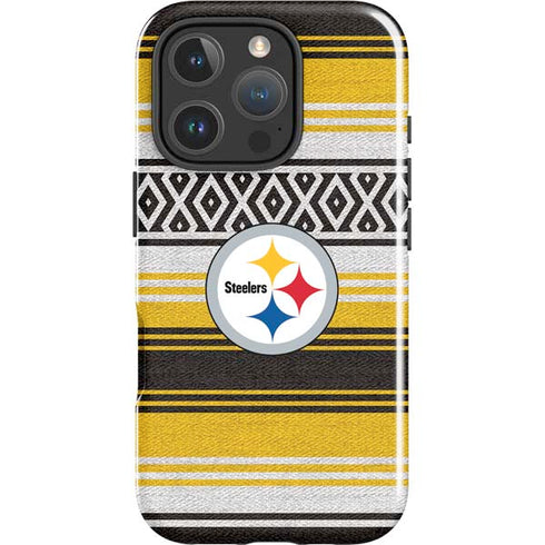 NFL Pittsburgh Steelers Trailblazer iPhone 16 Pro Impact Case