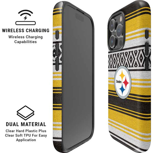 NFL Pittsburgh Steelers Trailblazer iPhone 16 Pro Max Magsafe Impact Case